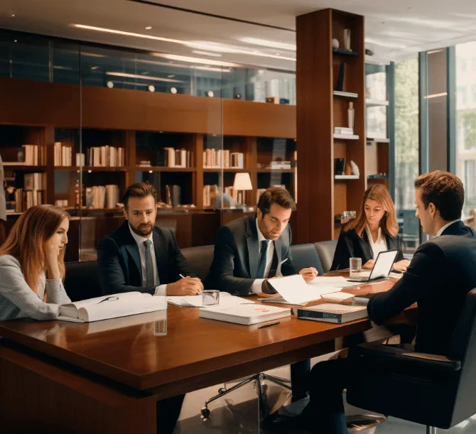 Ilustración de los objetivos de Meeting Lawyers