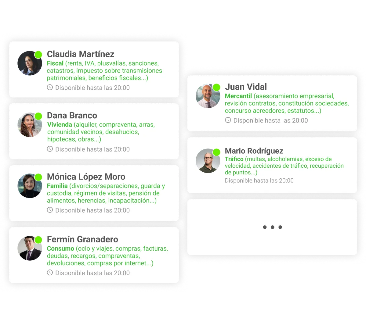 Equipo de abogados de MeetingLawyers